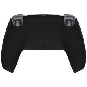 Soft-Touch Black Back Shell for PS5 Controller